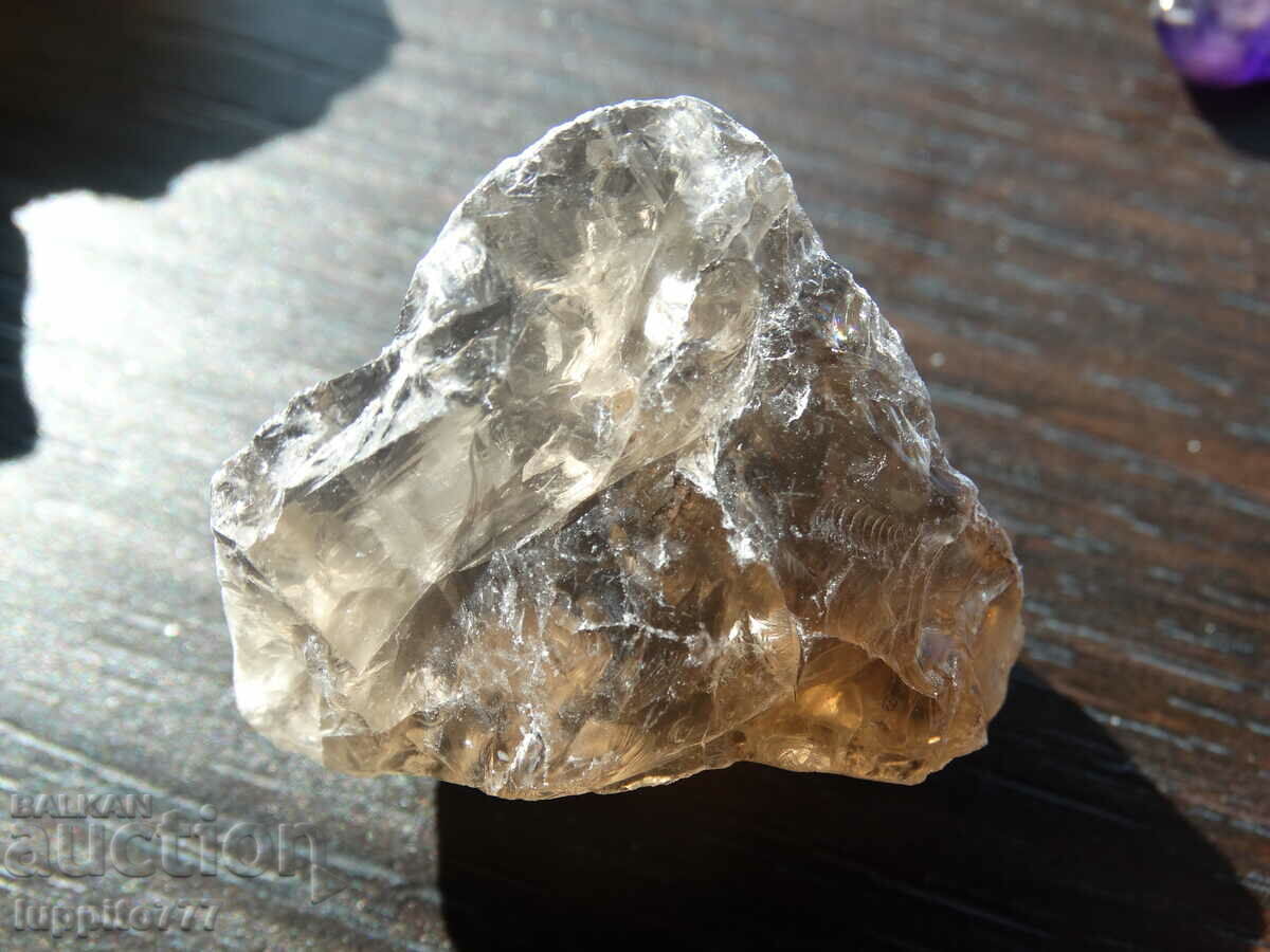 natural smoky quartz 122.55 carats