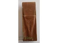 Genuine leather pencil case