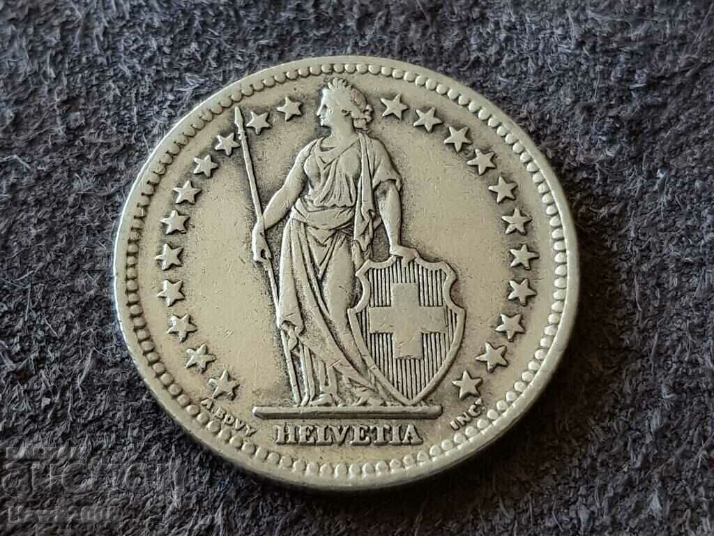 2 francs 1946 Switzerland SILVER silver coin silver with price 45.00 BGN | € 23.01 2 francs 1946 Switzerland SILVER silver coin silver with price 45.00 BGN | € 23.01