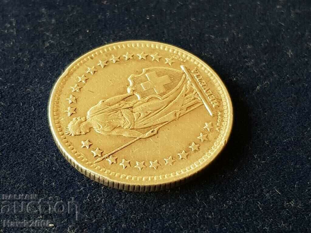 2 francs 1948 Switzerland SILVER silver coin silver - 5 2 francs 1948 Switzerland SILVER silver coin silver - 5