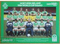 Card - Northern Ireland 1986