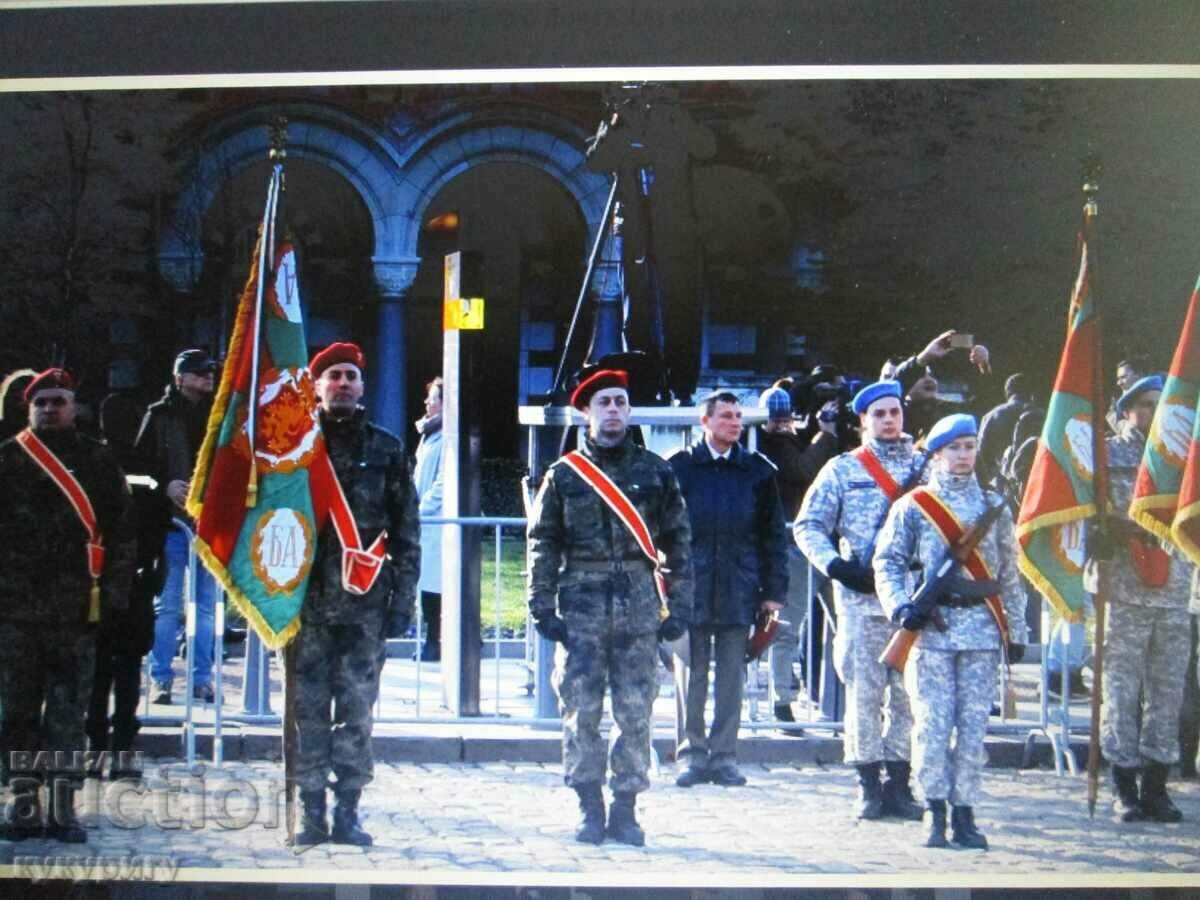 Old officer's belt from a military standard bearer's uniform - 7