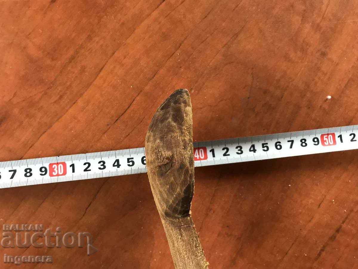 ANCIENT WOODEN SPOON - 6 ANCIENT WOODEN SPOON - 6