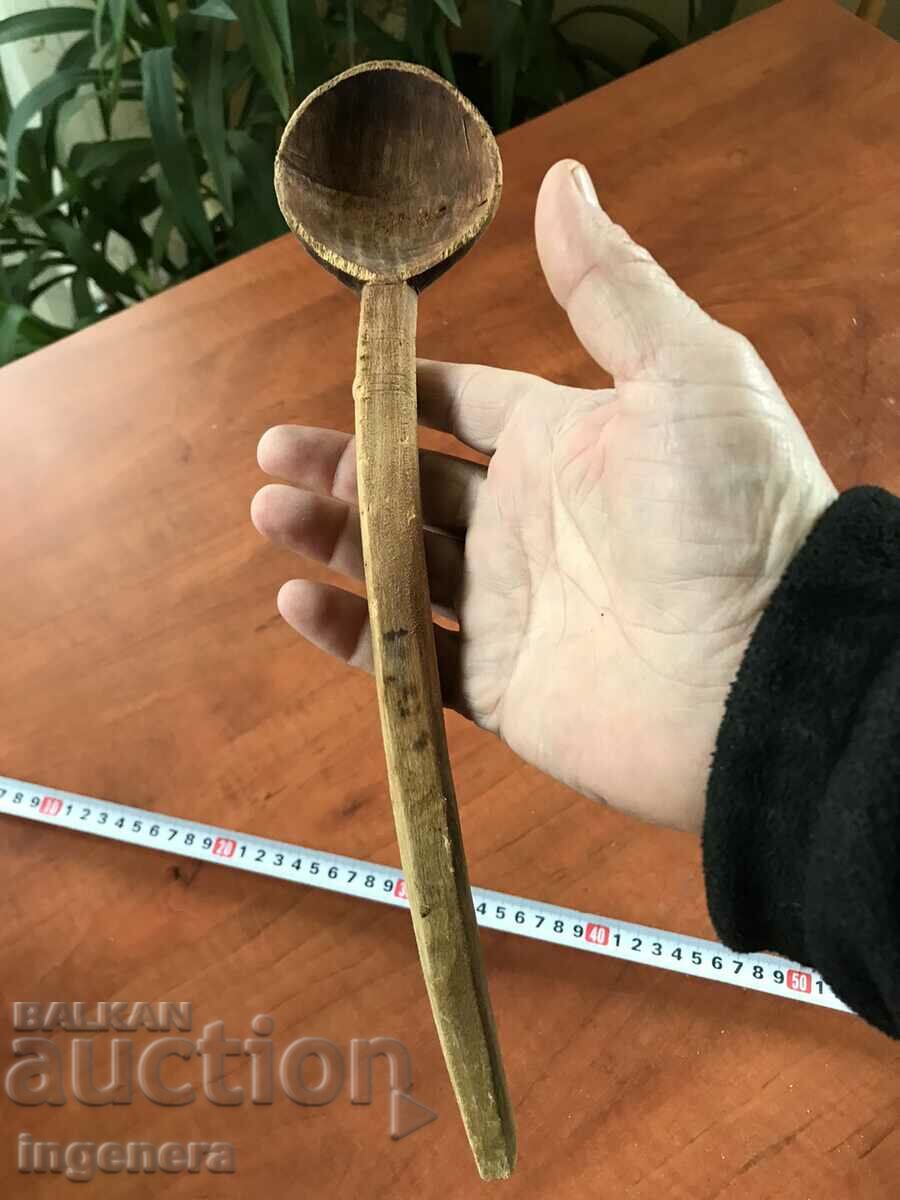 ANCIENT WOODEN SPOON