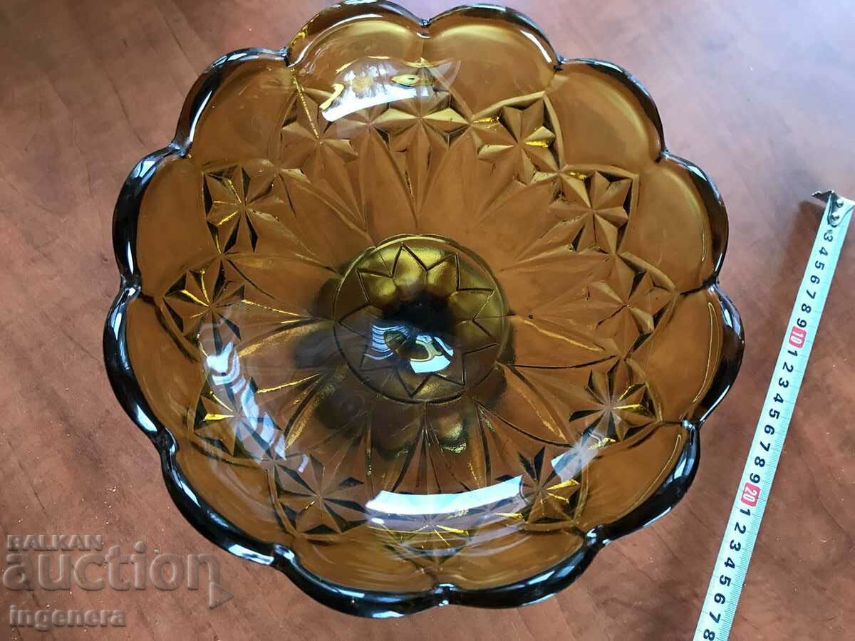 FRUCTIERA THICK COLORED EMBOSSED GLASS BEAUTY - 5 FRUCTIERA THICK COLORED EMBOSSED GLASS BEAUTY - 5