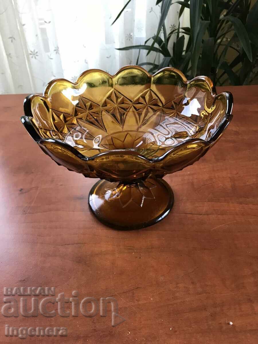 FRUCTIERA THICK COLORED EMBOSSED GLASS BEAUTY