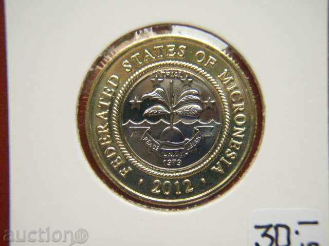 5 Dollars 2012 Micronesia (Micronesia) - Unc with price 23.89 BGN | € 12.21