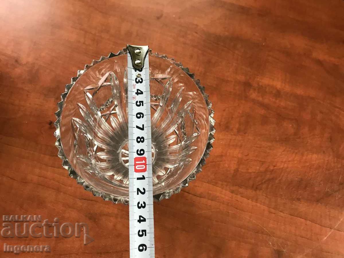 CRYSTAL VASE FROM 1986-13 BKP CONGRESS - 5 CRYSTAL VASE FROM 1986-13 BKP CONGRESS - 5