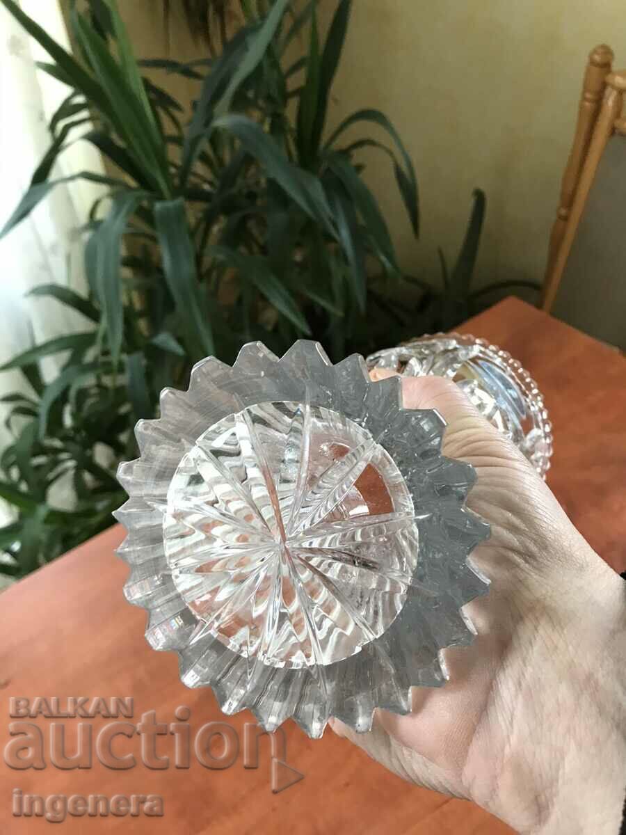 CRYSTAL VASE FROM 1986-13 BKP CONGRESS - 6 CRYSTAL VASE FROM 1986-13 BKP CONGRESS - 6