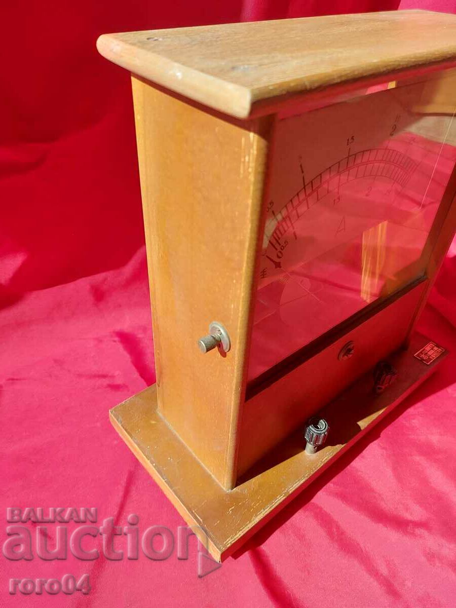 АМПЕРМЕТЪР - 1960 г. - 6 АМПЕРМЕТЪР - 1960 г. - 6