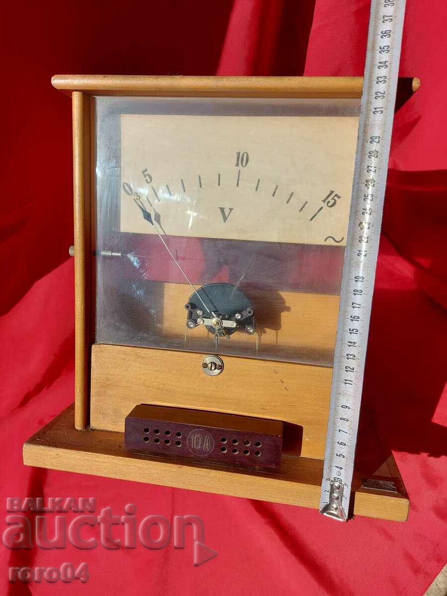 Auction VOLTMETER - 1954. Auction VOLTMETER - 1954.