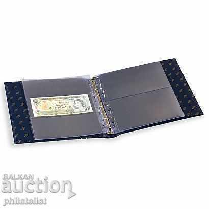 Numis album for banknotes with 20 sheets of blue color with price 85.00 BGN | € 43.46 Numis album for banknotes with 20 sheets of blue color with price 85.00 BGN | € 43.46