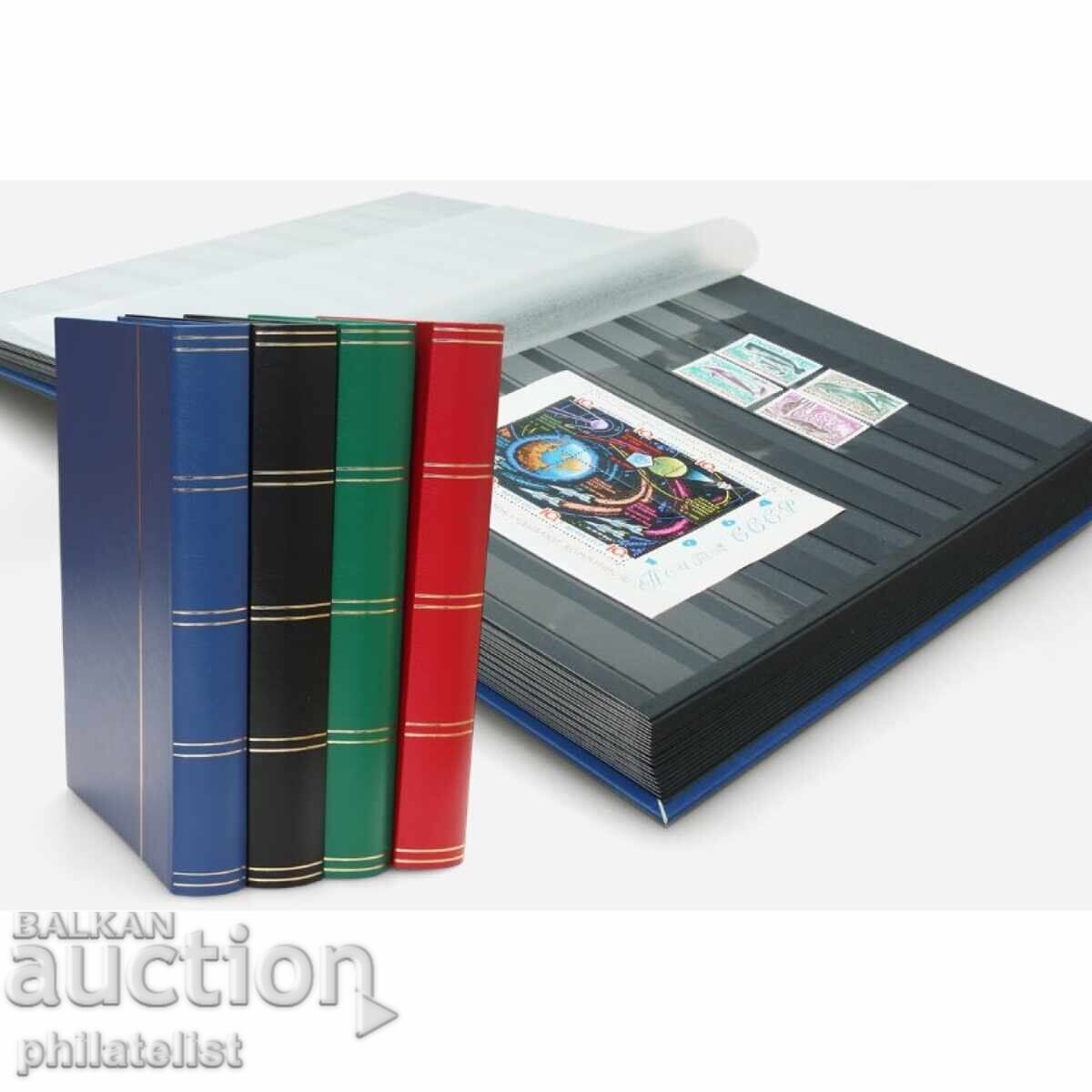 Leuchtturm album for 30 black A4 sheets. black color Leuchtturm album for 30 black A4 sheets. black color