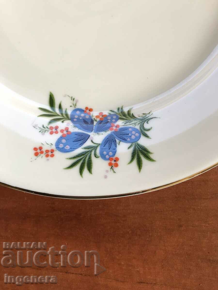 Auction PORCELAIN PLATE BIG PLATEAU BULGARIA Auction PORCELAIN PLATE BIG PLATEAU BULGARIA