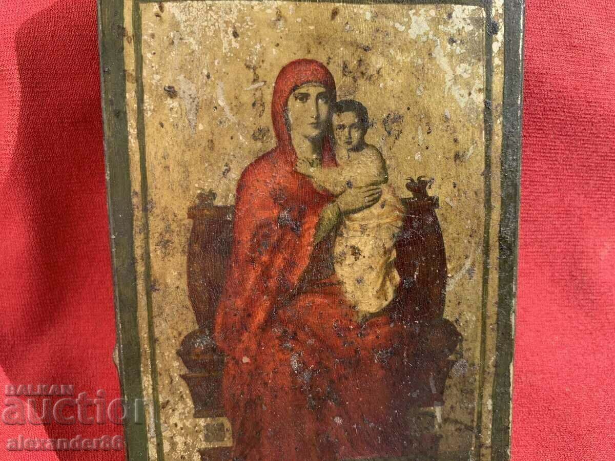 Russian Church Shipka old small icon with price 60.00 BGN | € 30.68