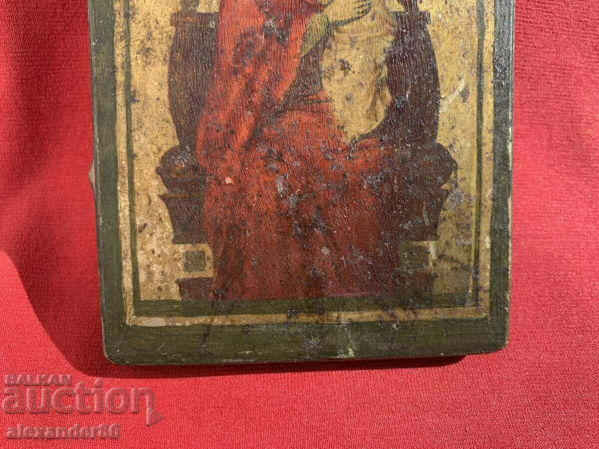 Auction  Russian Church Shipka old small icon