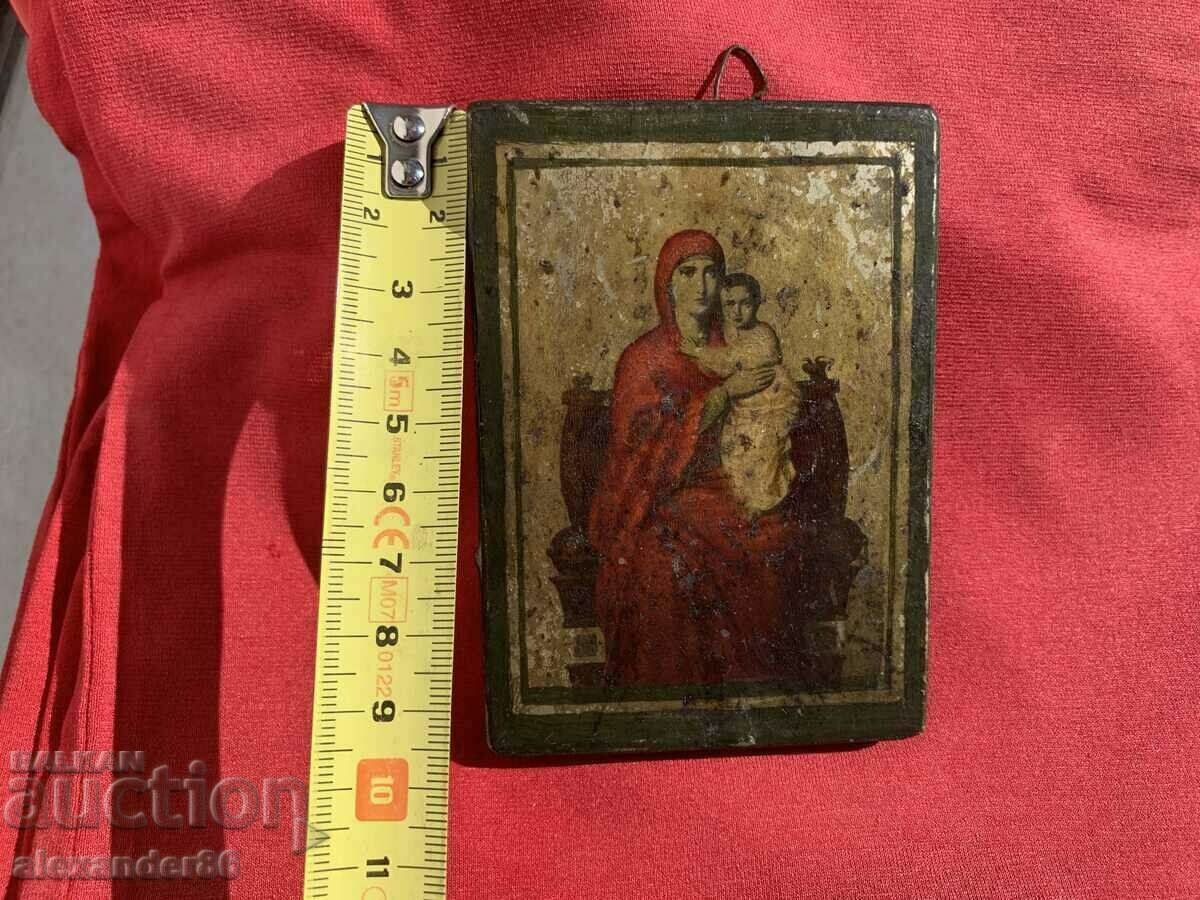 Delivery of Russian Church Shipka old small icon