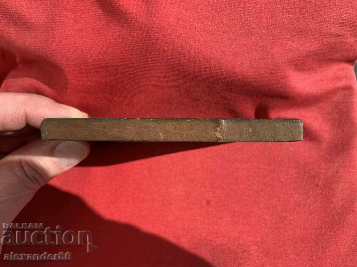 Russian Church Shipka old small icon - 7