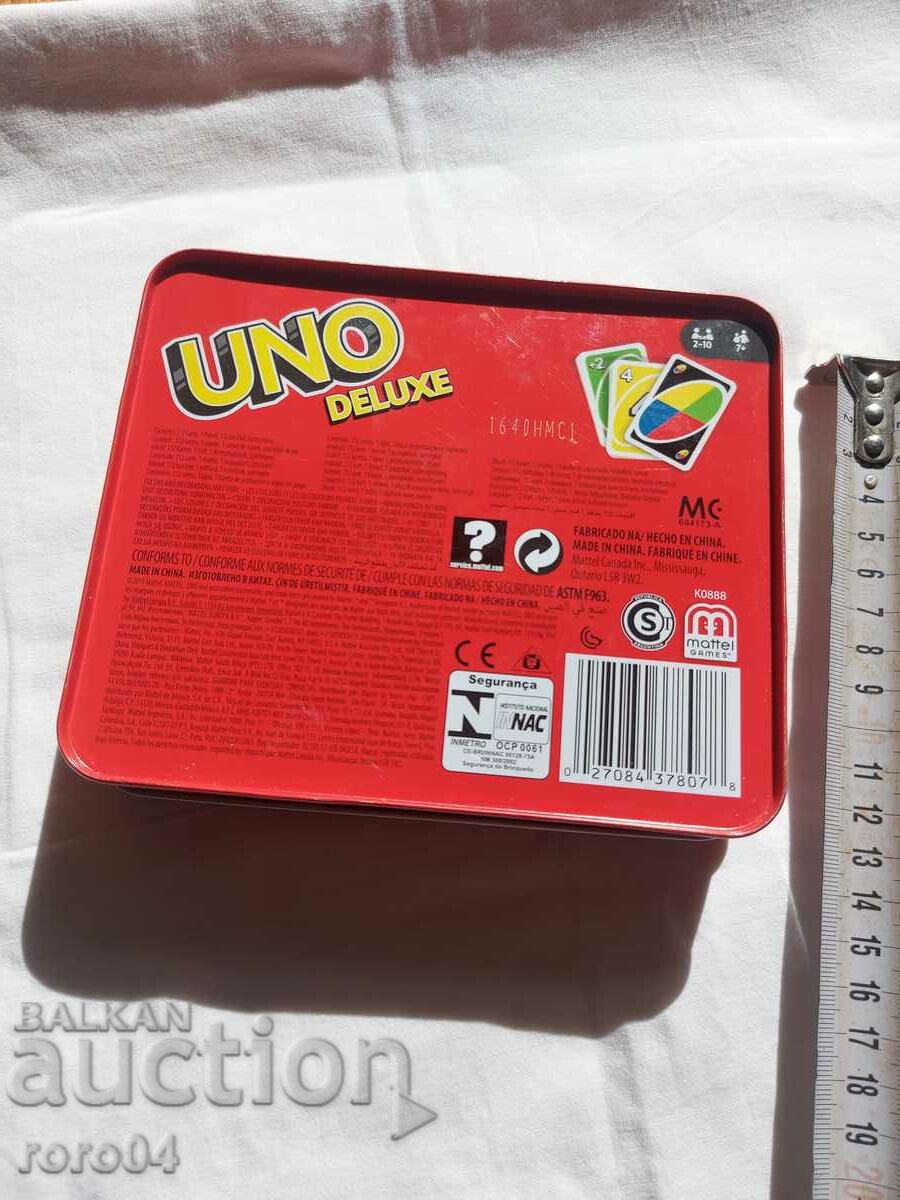 UNO DELUXE - 7 UNO DELUXE - 7
