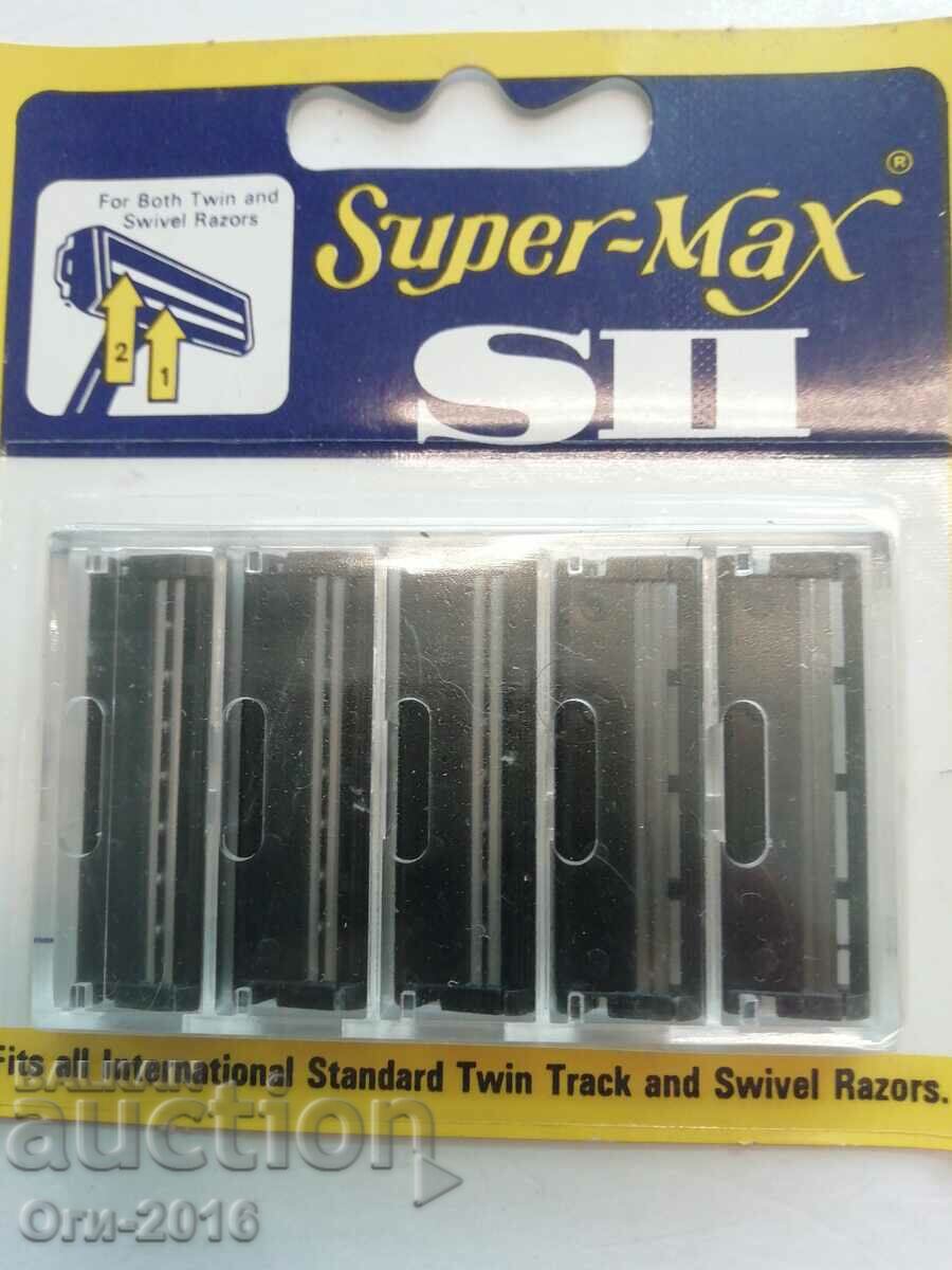Delivery of Razor blades for handle RAIL type Gillette ll