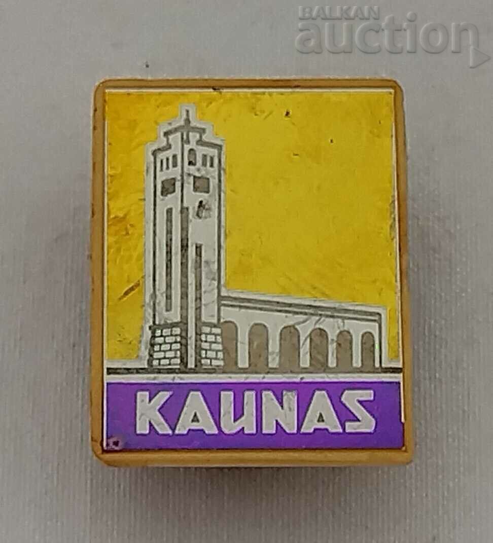 KAUNAS LITHUANIA BADGE