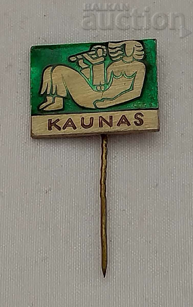 KAUNAS LITHUANIA BADGE
