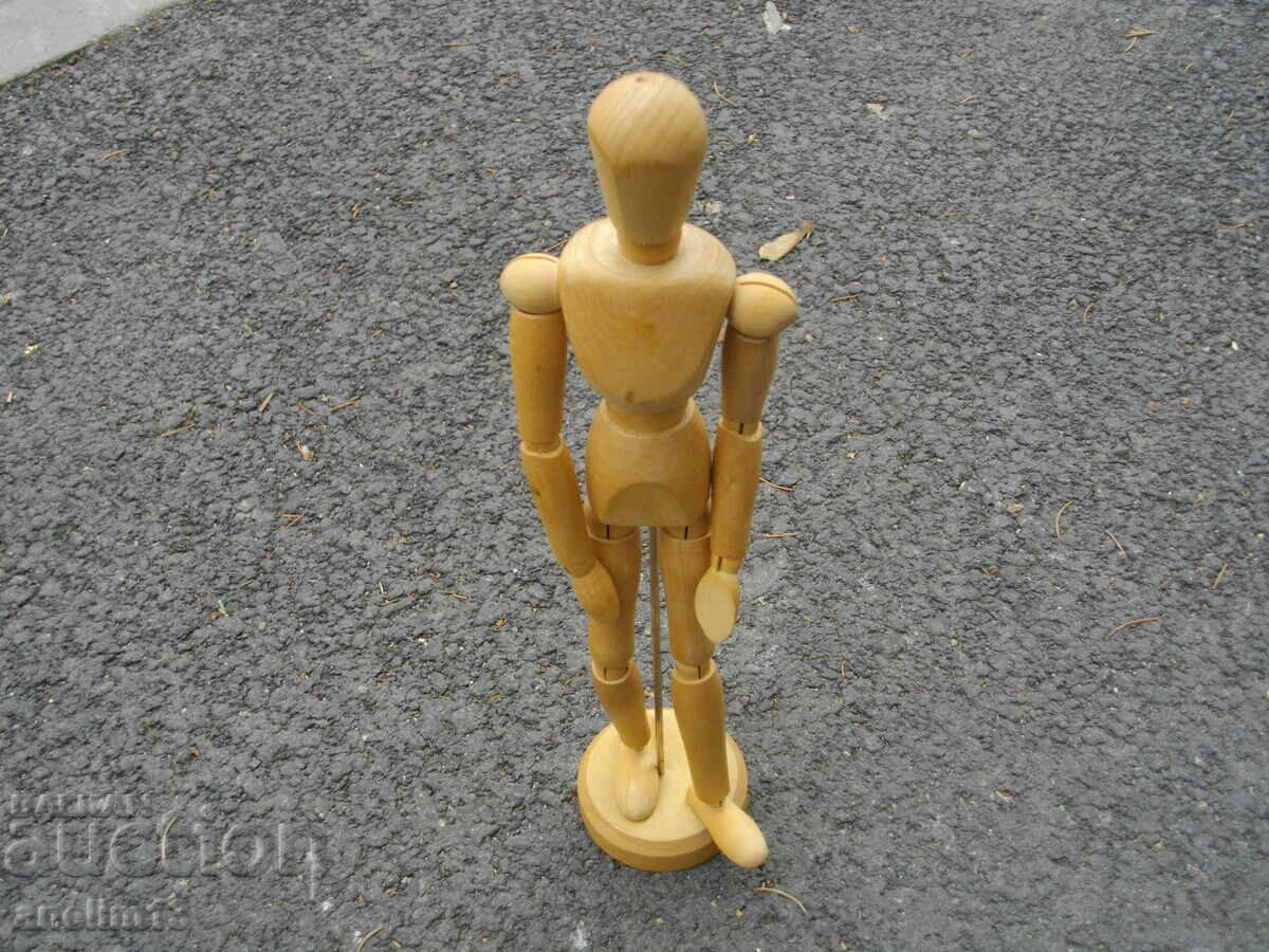 WOODEN FIGURE MANNEQUIN FOR ARTISTS with price 75.00 BGN | € 38.35 WOODEN FIGURE MANNEQUIN FOR ARTISTS with price 75.00 BGN | € 38.35