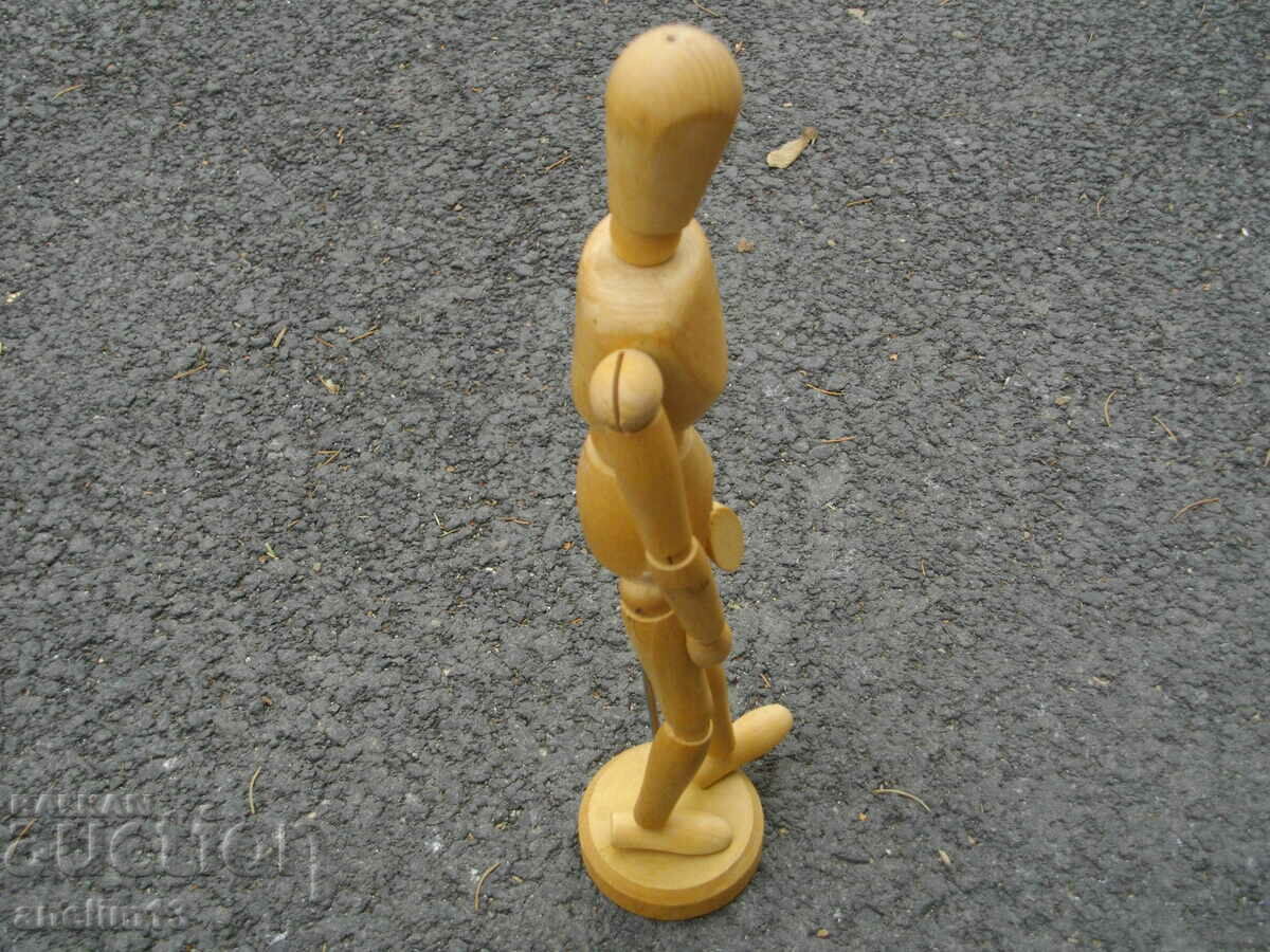 Auction WOODEN FIGURE MANNEQUIN FOR ARTISTS Auction WOODEN FIGURE MANNEQUIN FOR ARTISTS