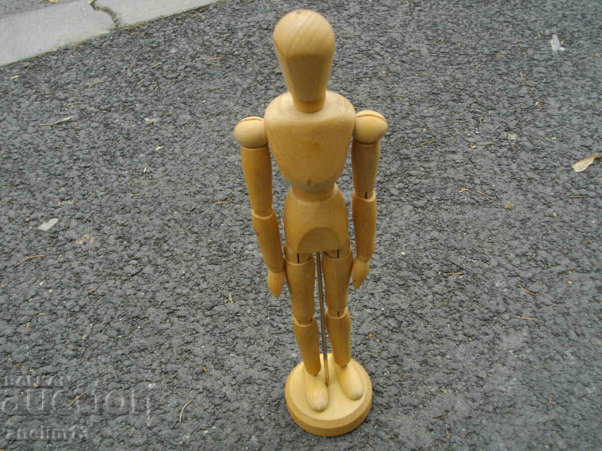 WOODEN FIGURE MANNEQUIN FOR ARTISTS - 5 WOODEN FIGURE MANNEQUIN FOR ARTISTS - 5