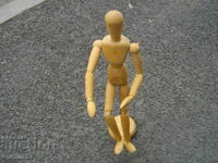 ДЪРВЕНА ФИГУРА МАНЕКЕН ЗА ХУДОЖНИЦИ