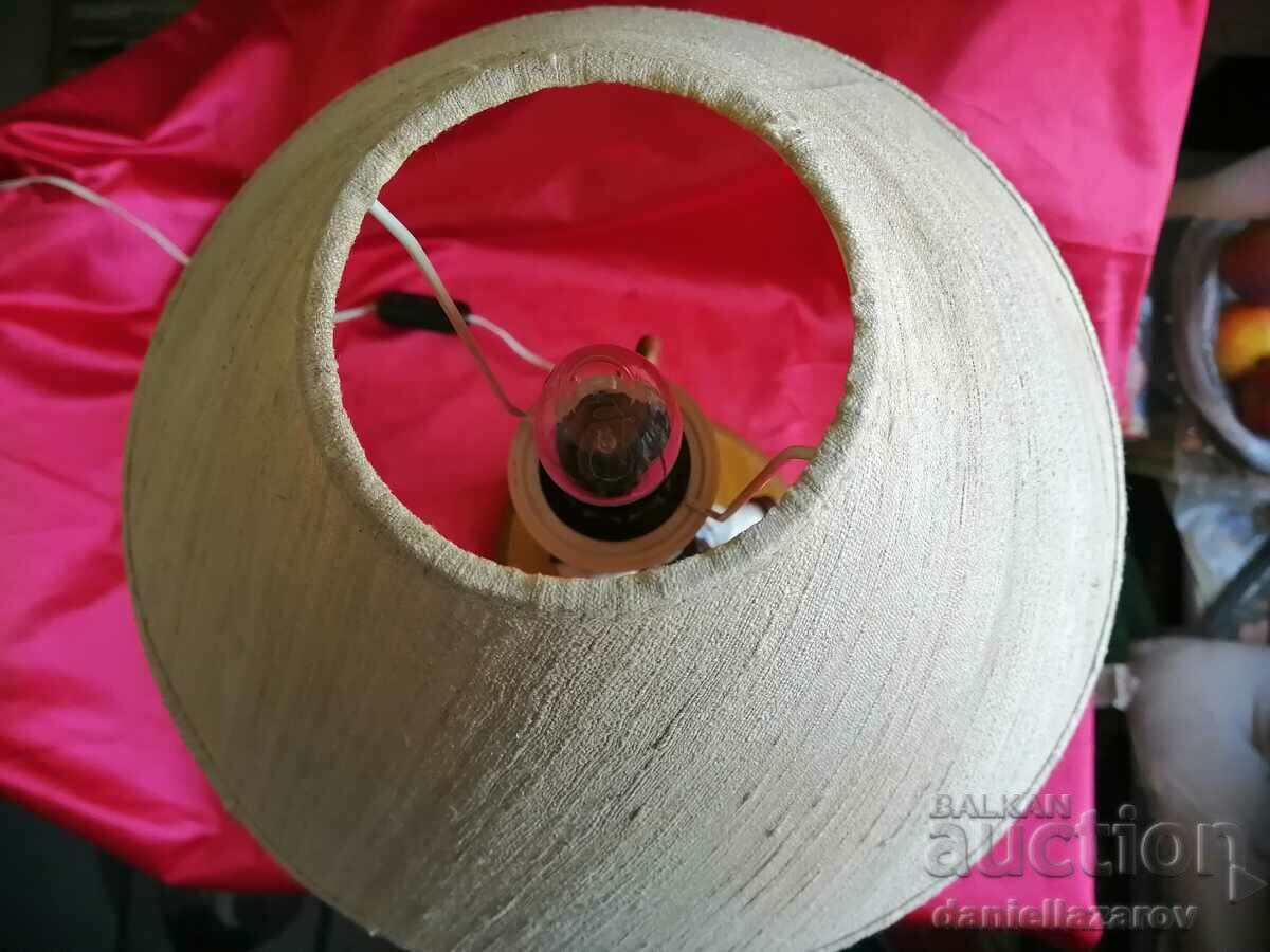 Old French Table Lamp with Porcelain Figure - 5 Old French Table Lamp with Porcelain Figure - 5