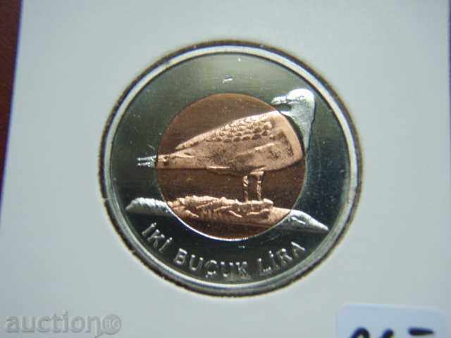 2 1/2 Lira 2010 Turkish Cyprus - Unc with price 19.89 BGN | € 10.17 2 1/2 Lira 2010 Turkish Cyprus - Unc with price 19.89 BGN | € 10.17