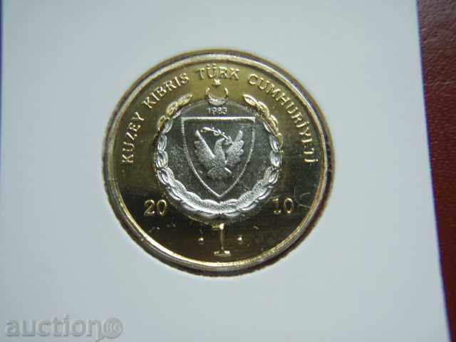 1 Lira 2010 Turkish Cyprus - Unc