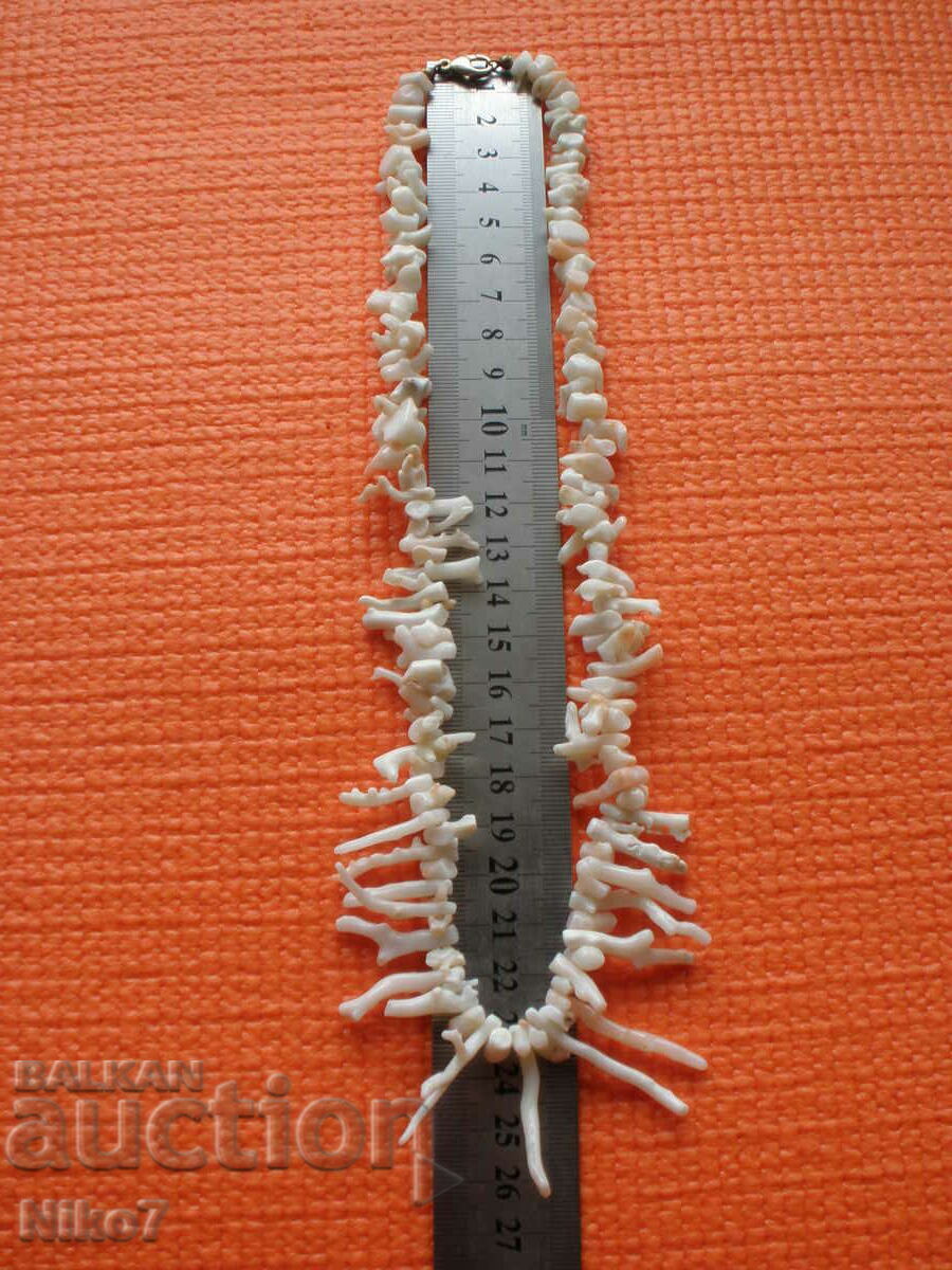 Interesting necklace (necklace) made of natural corals. - 5