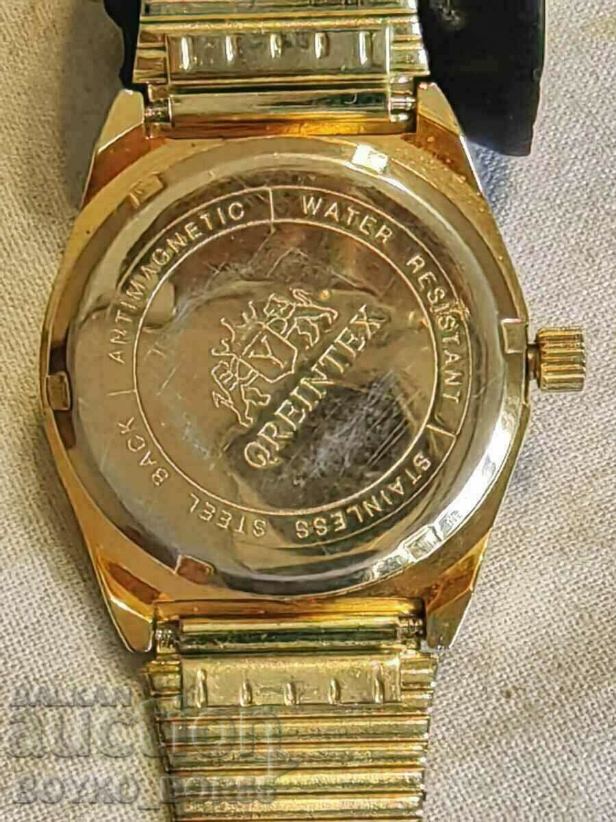 Super Rare QREINTEX Hong Kong 70's Men's Mechanical Watch - 5 Super Rare QREINTEX Hong Kong 70's Men's Mechanical Watch - 5