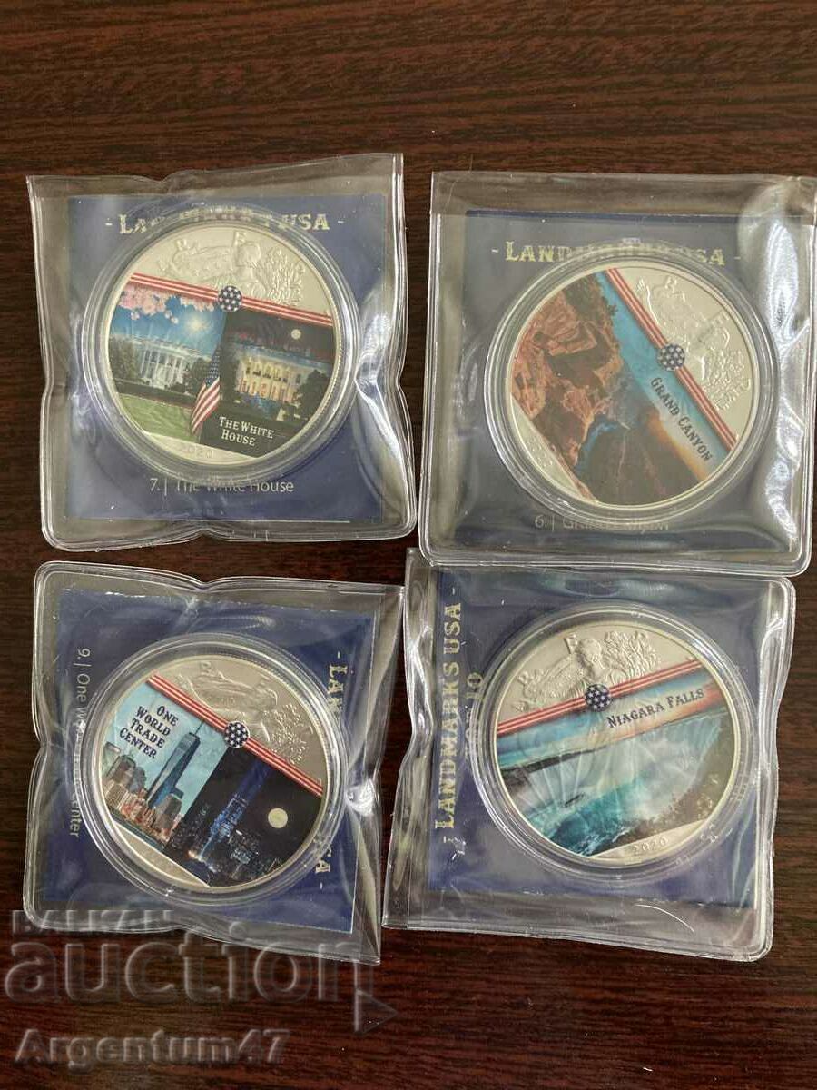 SILVER 1 OZ 2022 AMERICA WORLD TRADE CENTER - 5 SILVER 1 OZ 2022 AMERICA WORLD TRADE CENTER - 5