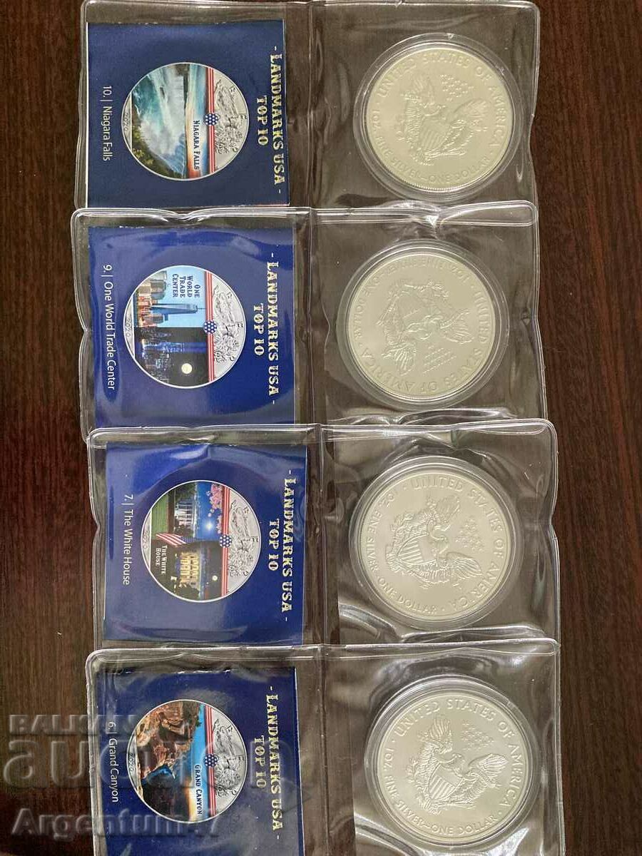 SILVER 1 OZ 2022 AMERICA WORLD TRADE CENTER - 6 SILVER 1 OZ 2022 AMERICA WORLD TRADE CENTER - 6