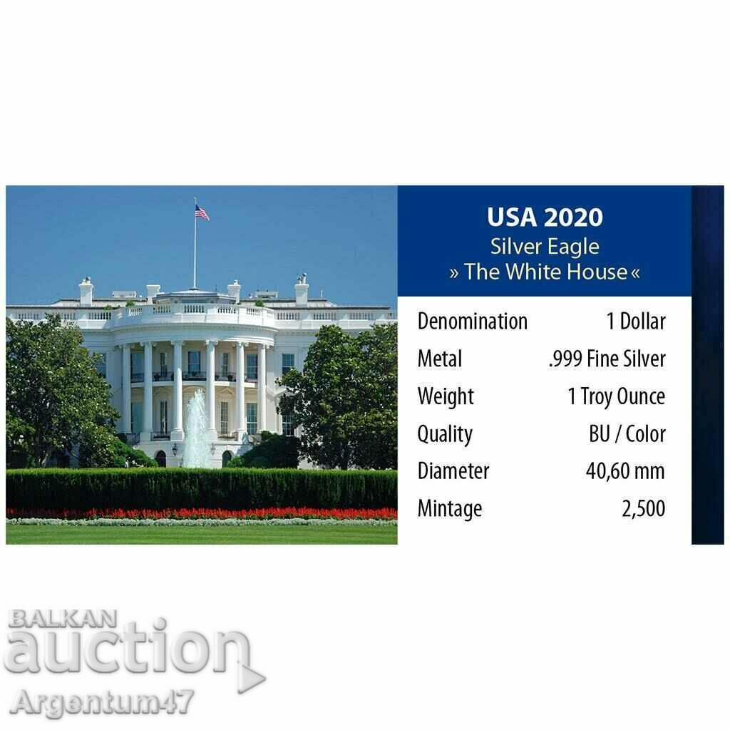 SILVER 1 OZ 2020 AMERICA THE WHITE HOUSE - 6 SILVER 1 OZ 2020 AMERICA THE WHITE HOUSE - 6