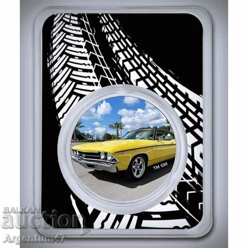 ΑΣΗΜΙ 1 OZ GENERAL MOTORS - ΠΑΠΟΥΤΣΙΑ CHEVROLET