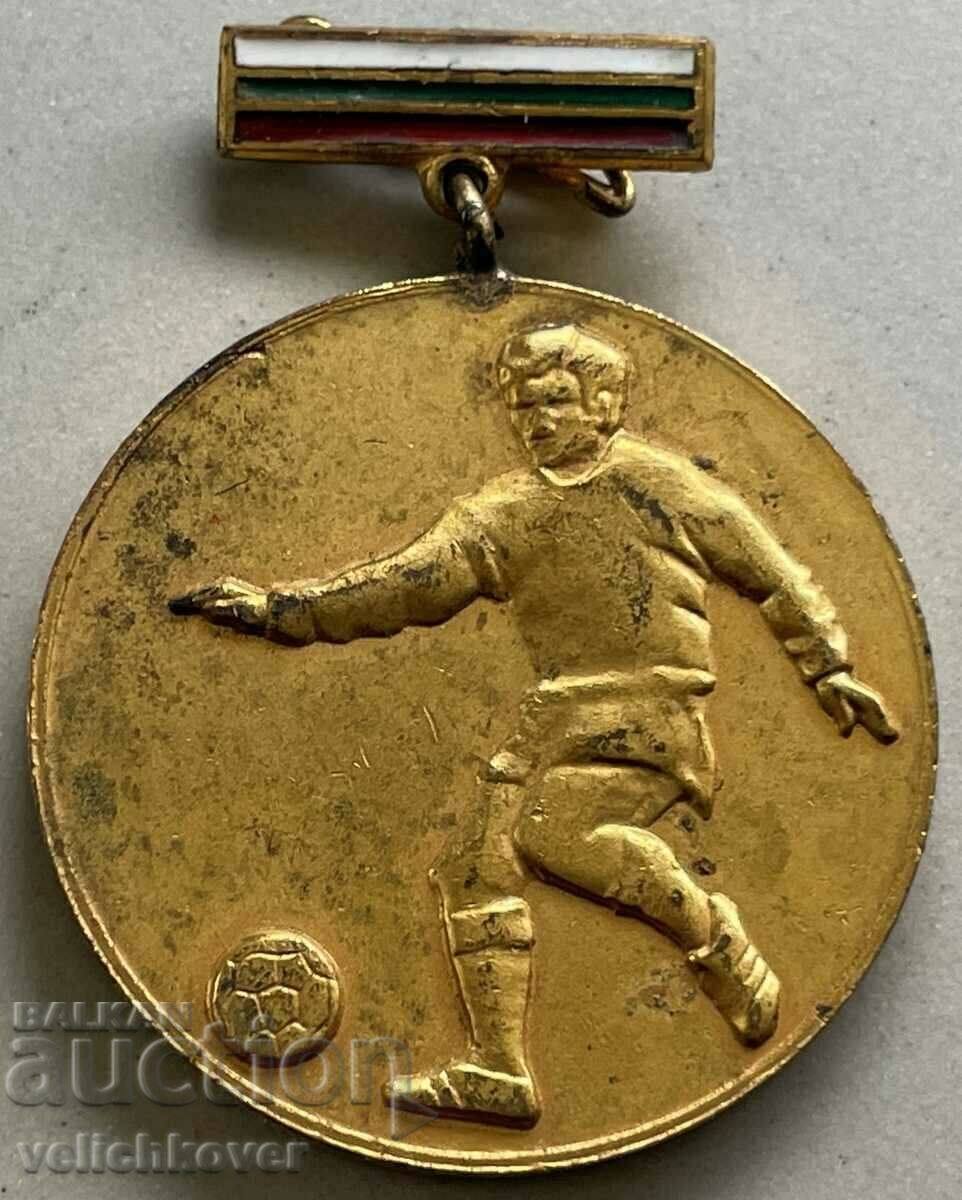 34372 Bulgaria medal Republic football champion gold