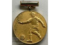 34372 България медал Републикански шампион по футбол златен