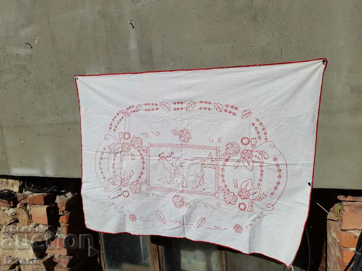 An old embroidered hacker, wall cover with price 35.00 BGN | € 17.90 An old embroidered hacker, wall cover with price 35.00 BGN | € 17.90