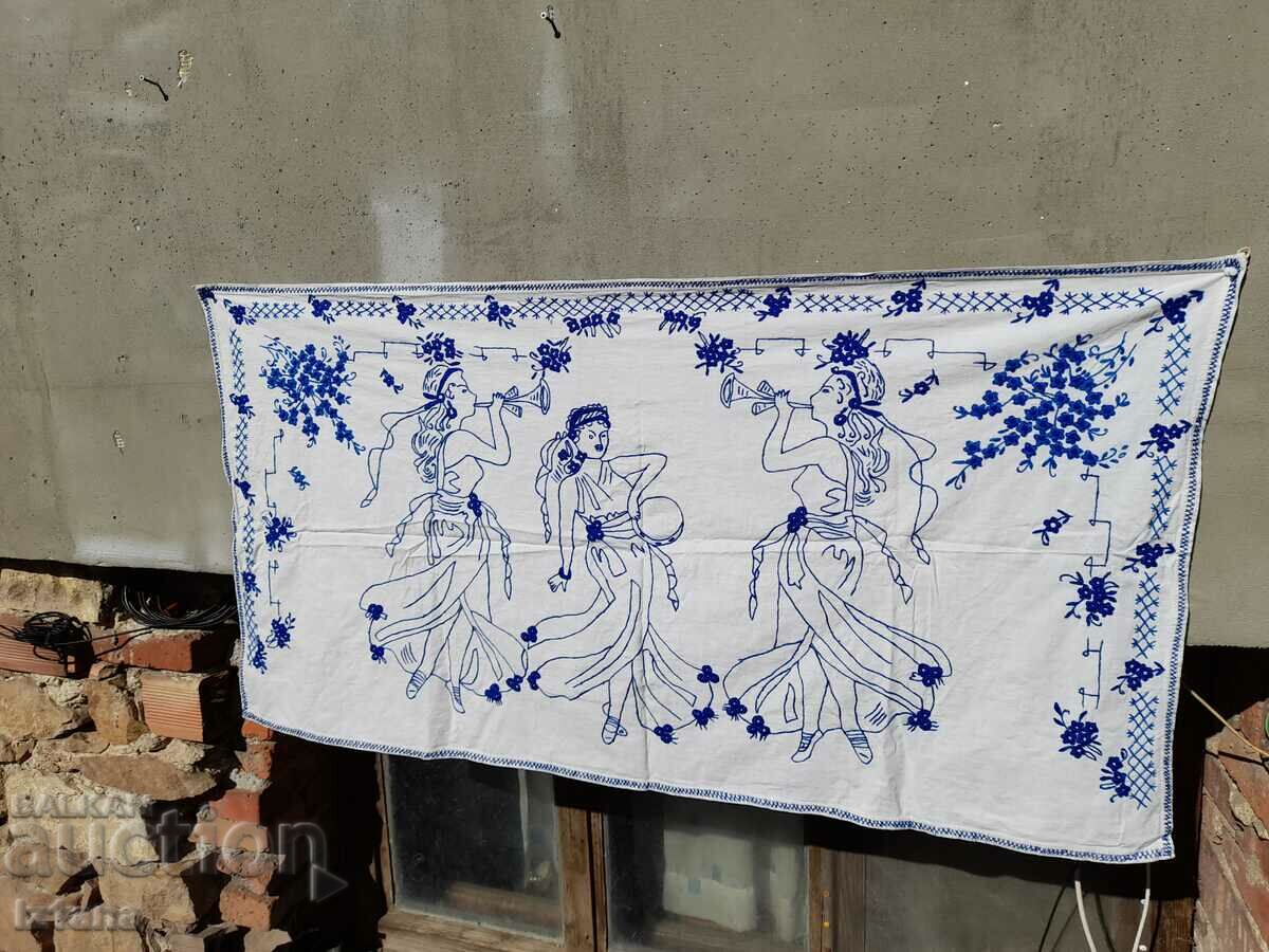 An old embroidered hacker, wall cover with price 40.00 BGN | € 20.45 An old embroidered hacker, wall cover with price 40.00 BGN | € 20.45