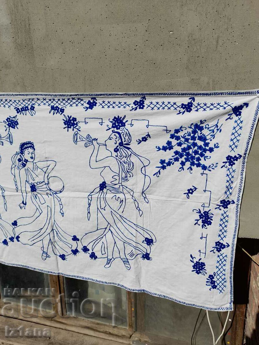 An old embroidered hacker, wall cover - 5 An old embroidered hacker, wall cover - 5