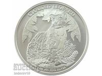 Dark Leopard Cambodia 2023 Silver Coin 1 oz