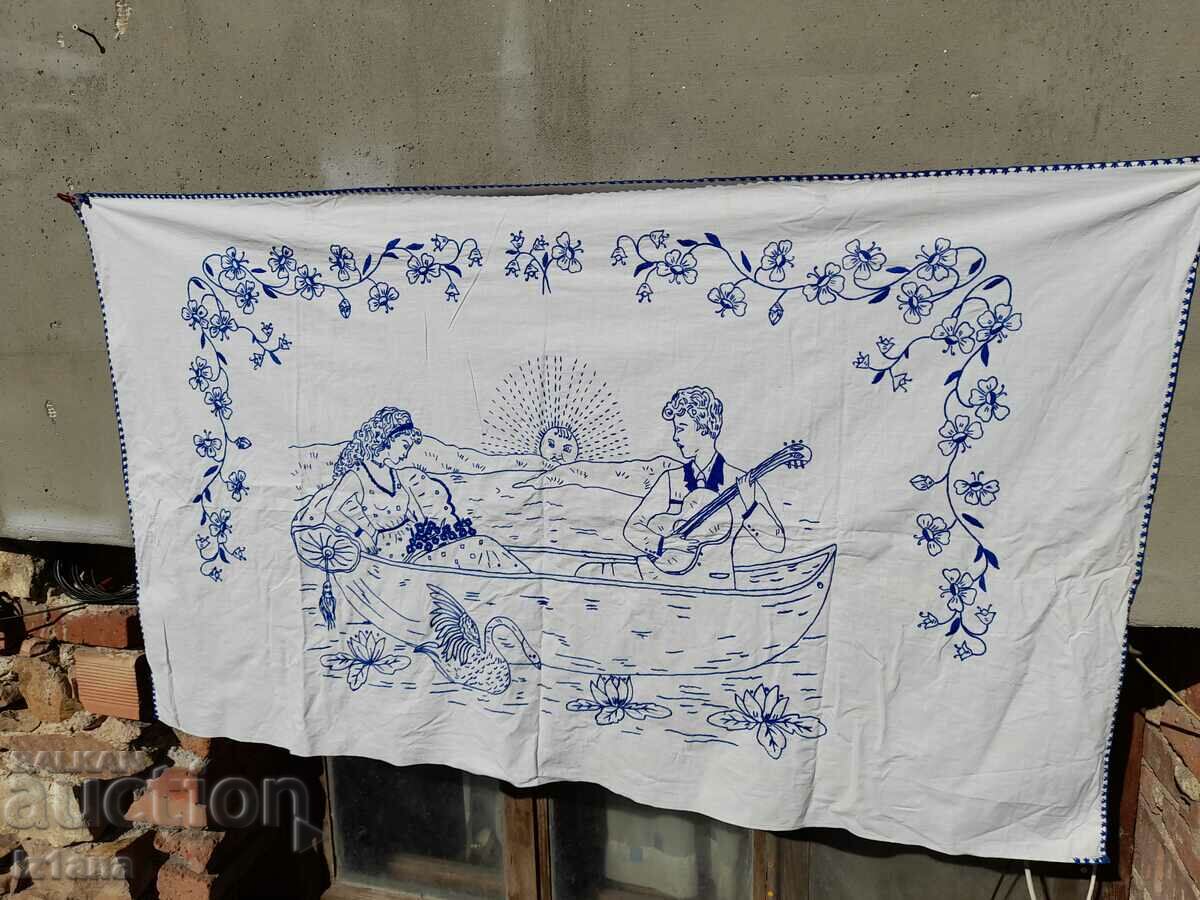 An old embroidered hacker, wall cover with price 40.00 BGN | € 20.45 An old embroidered hacker, wall cover with price 40.00 BGN | € 20.45