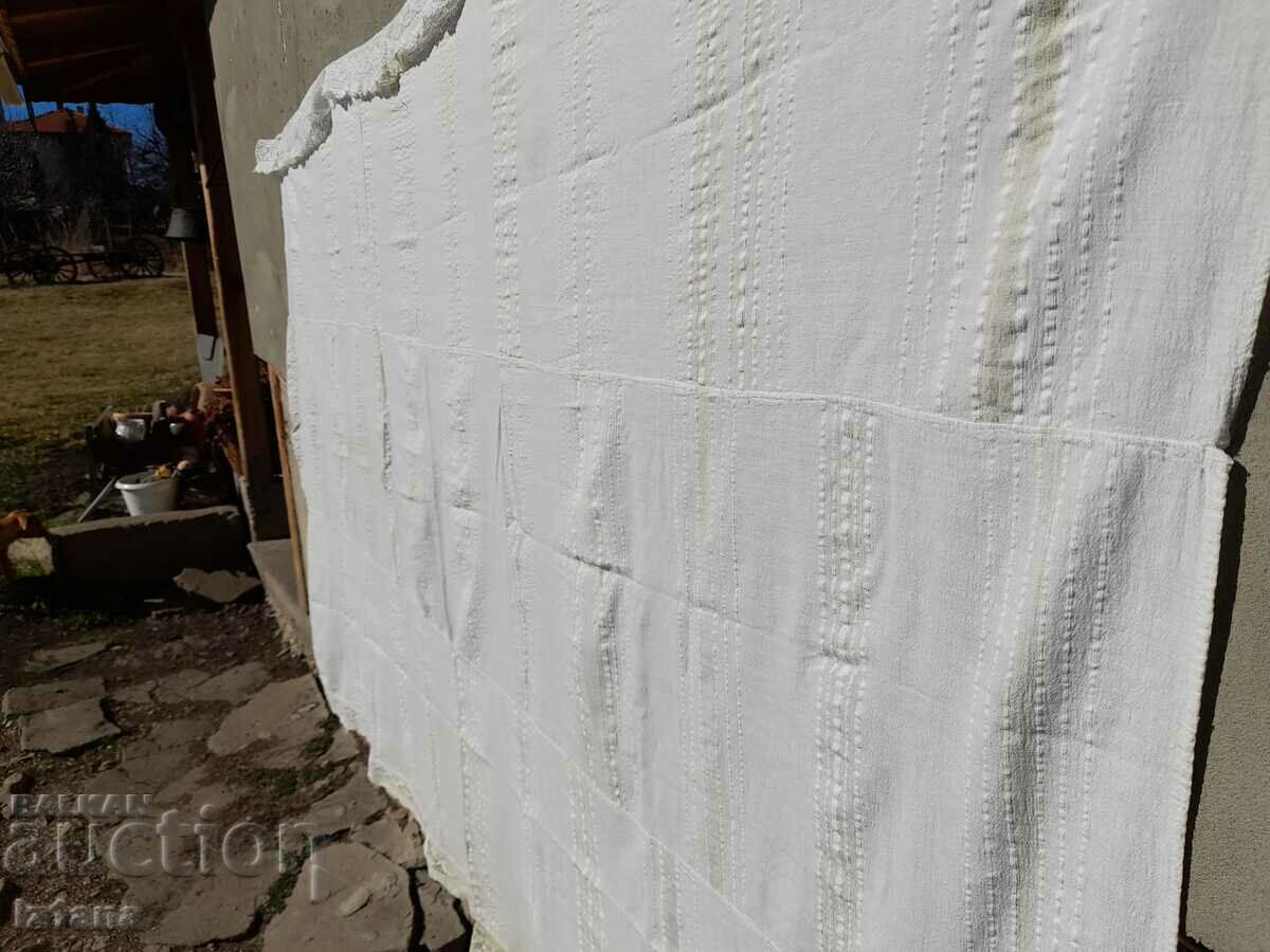 Old canary bed cover, sheet with price 25.00 BGN | € 12.78 Old canary bed cover, sheet with price 25.00 BGN | € 12.78