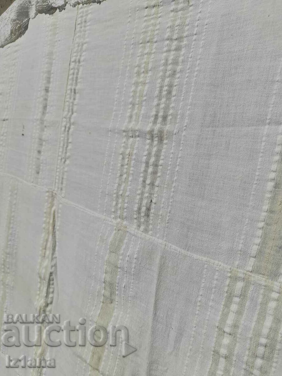 Old canary bed cover, sheet - 6 Old canary bed cover, sheet - 6