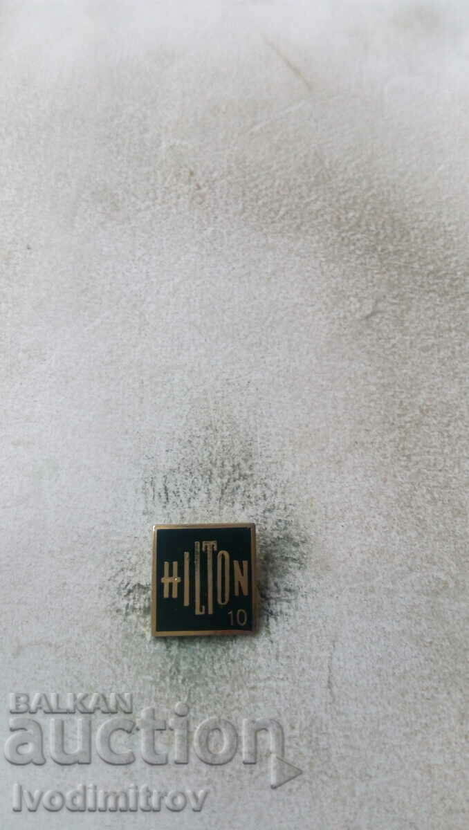HILTON 10 badge
