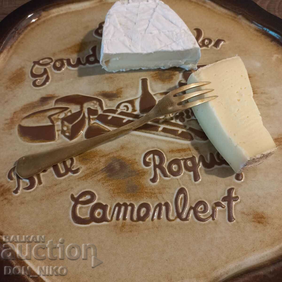 Πιάτο τυριού από γαλλική πορσελάνη - 5 Πιάτο τυριού από γαλλική πορσελάνη - 5